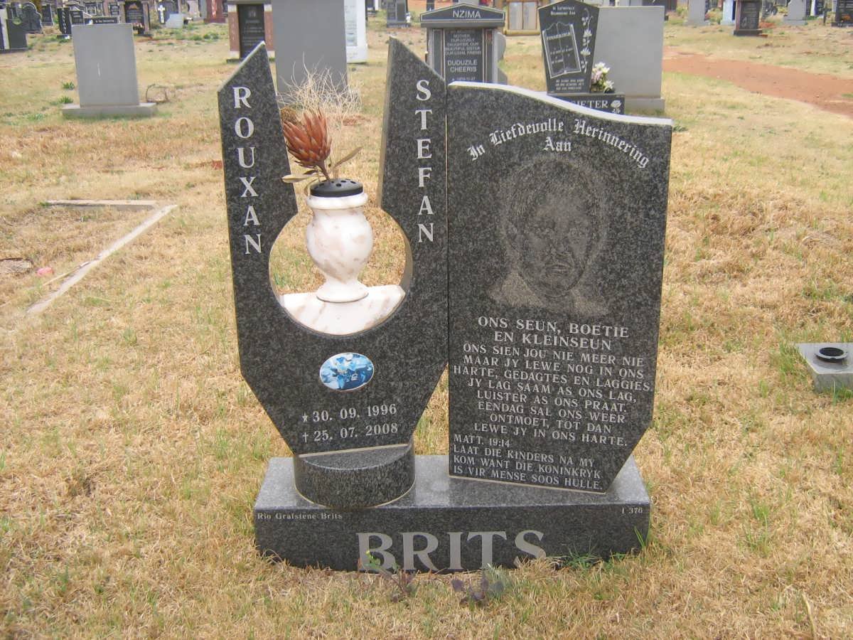 BRITS Rouxan Stefan 1996-2008