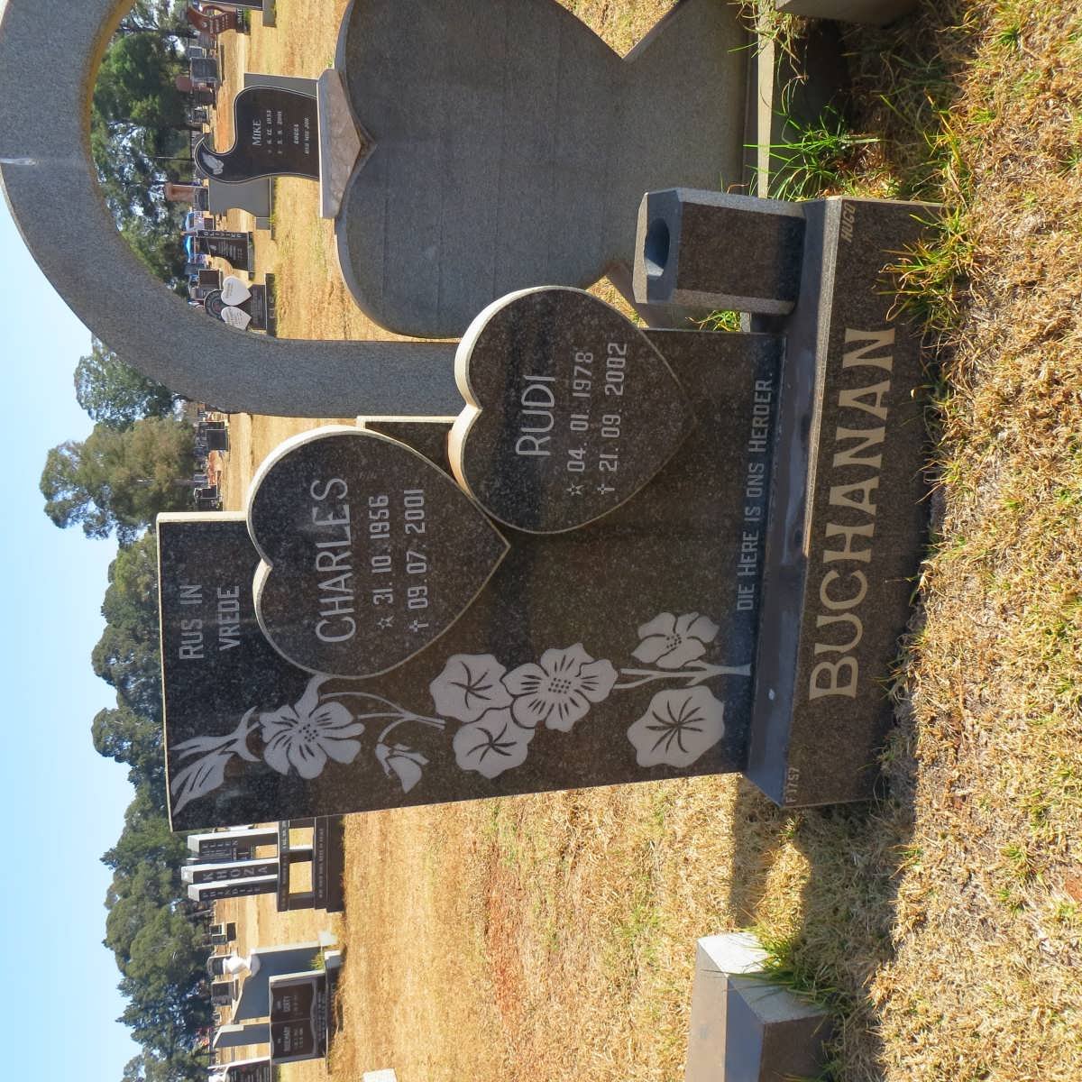 BUCHANAN Charles 1956-2001 :: BUCHANAN Rudi 1978-2002