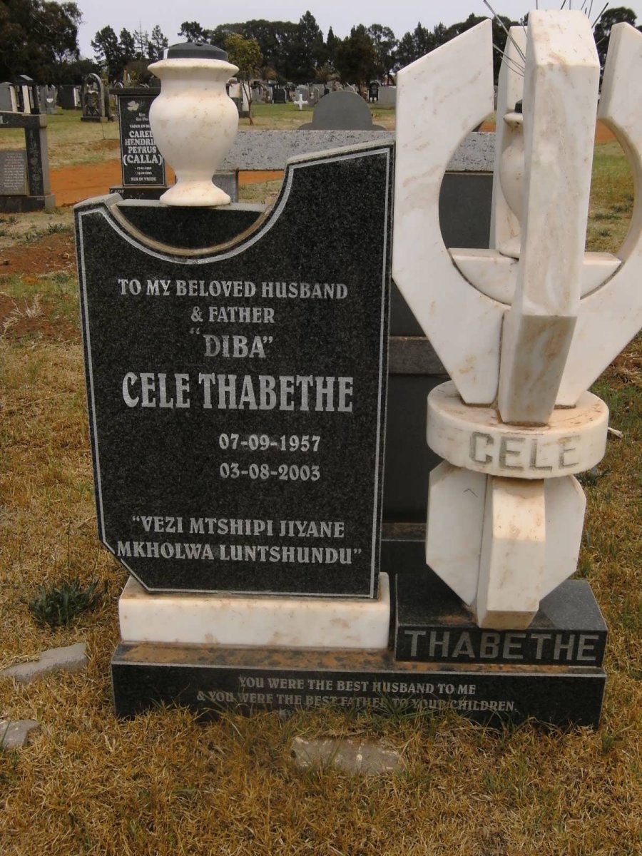 CELE Thabethe 1957-2003