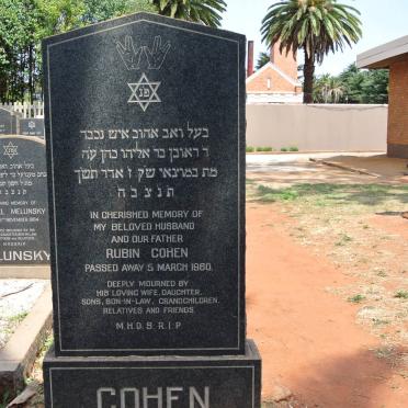COHEN Rubin -1960