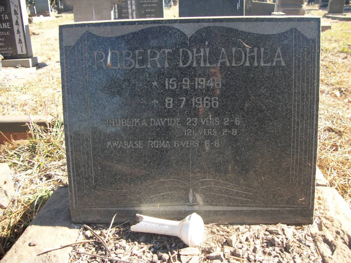DHLADHLA Robert 1948-1966
