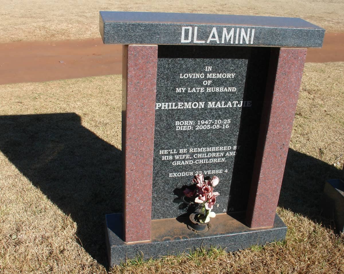 DLAMINI Philemon Malatjie 1947-2005