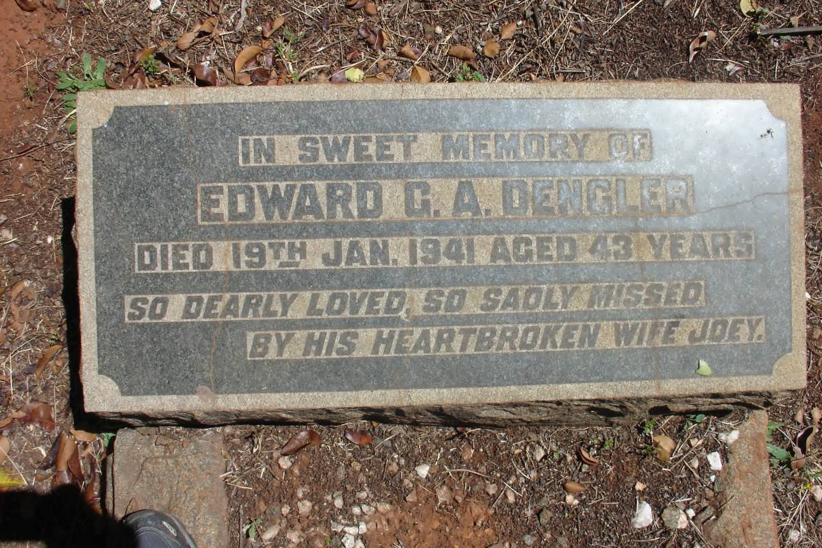 DENGLER Edward G.A. -1941