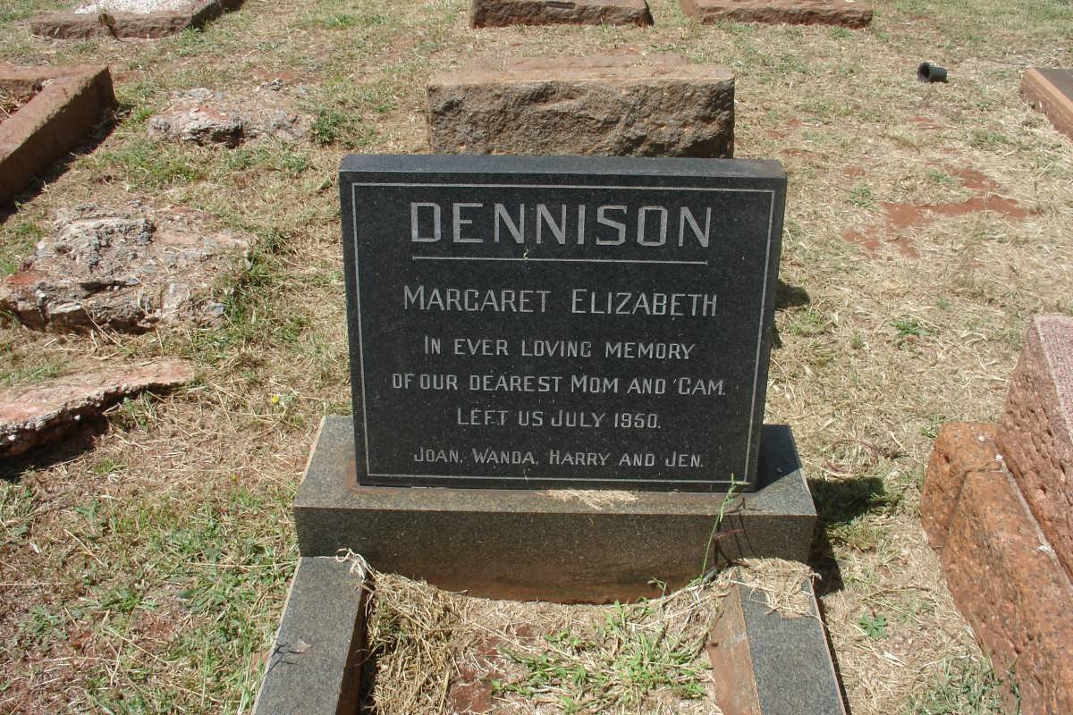 DENNISON Margaret Elizabeth -1950