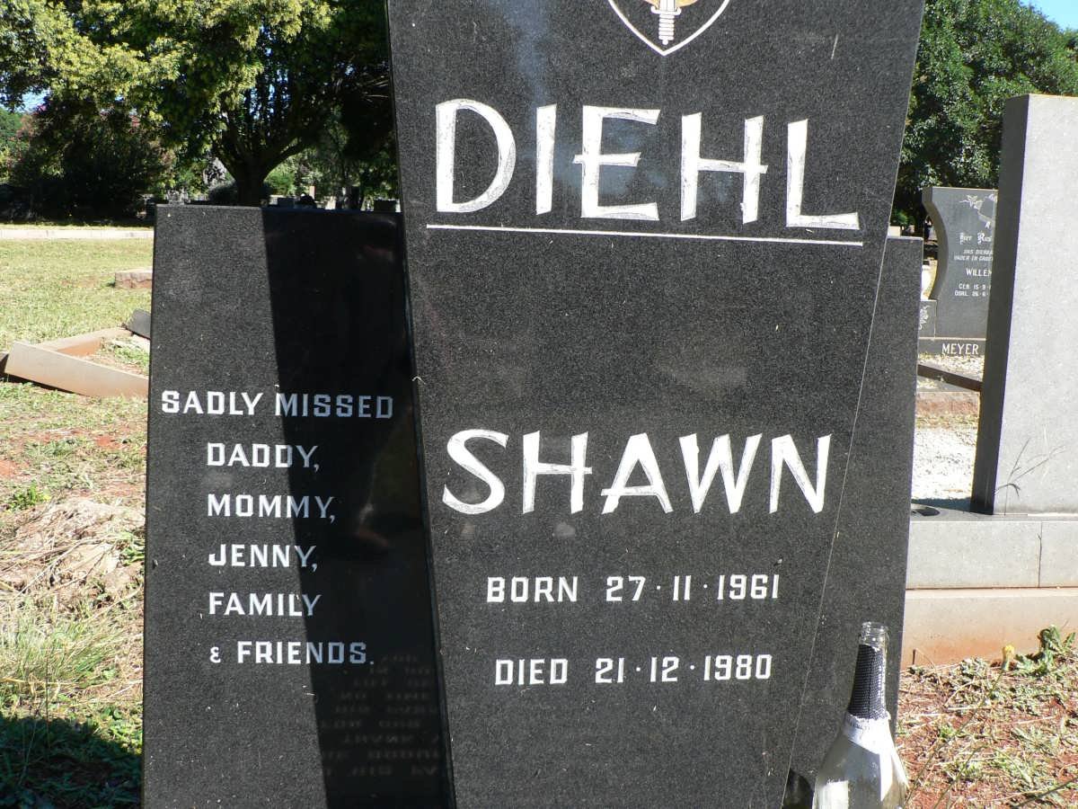 DIEHL Shawn 1961-1980