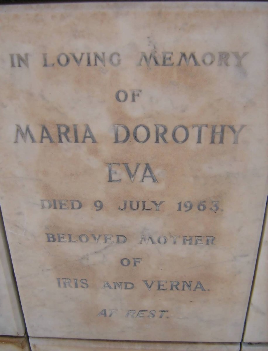 EVA Maria Dorothy -1963
