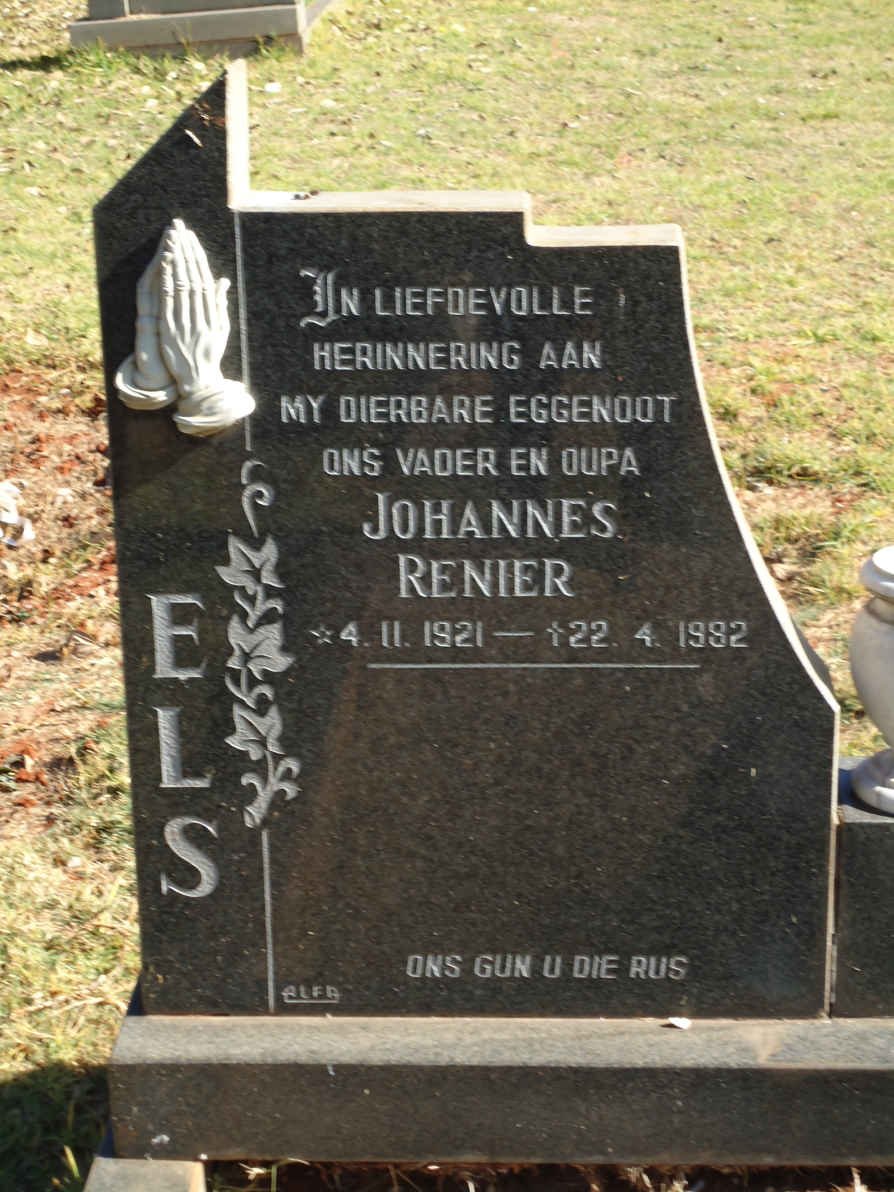ELS Johannes Renier 1921-1982