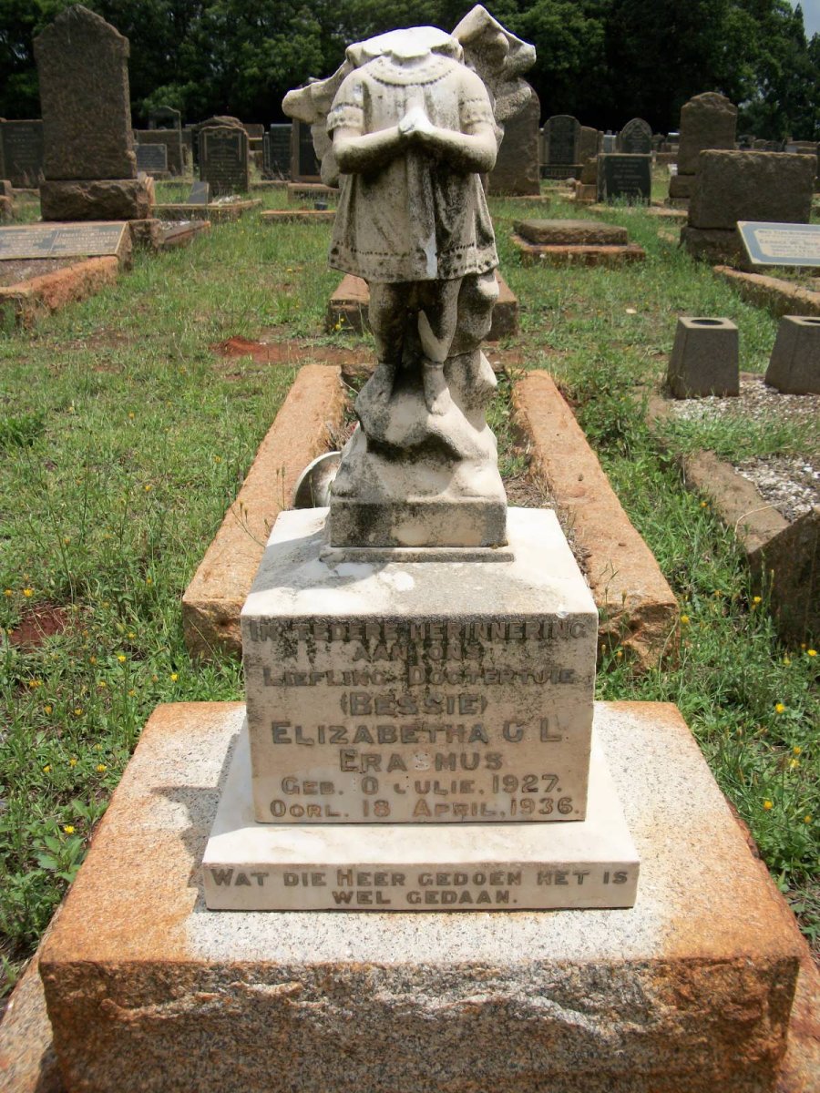 ERASMUS Elizabetha C.L. 1927-1936