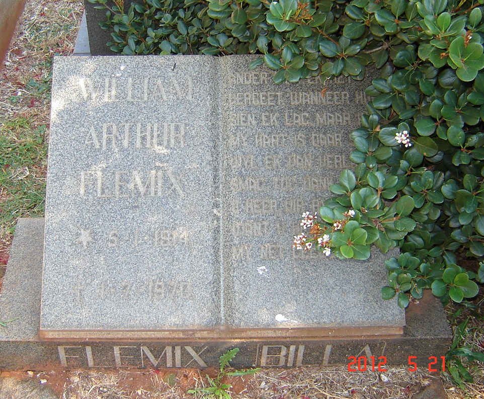 FLEMIX William Arthur  1914-1970