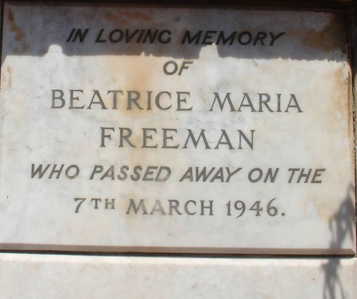 FREEMAN Beatrice Maria -1946