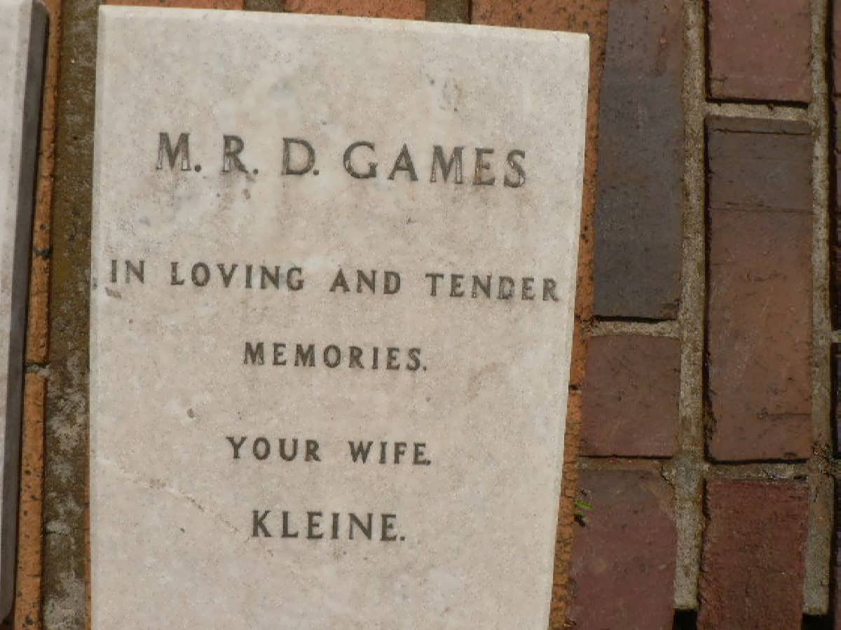GAMES M.R.D.