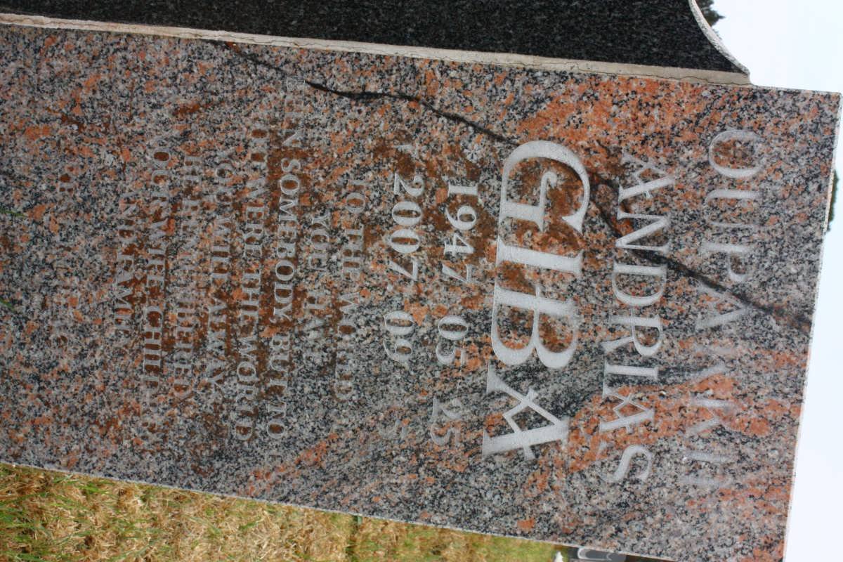 GIBA Oupa? Andrias 1947-2007