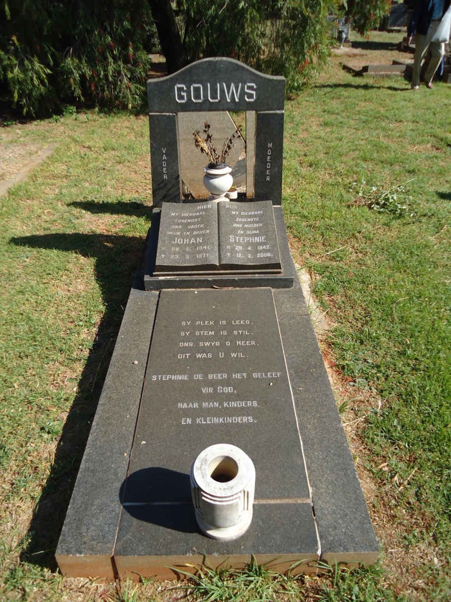 GOUWS Johan &amp; Stephanie
