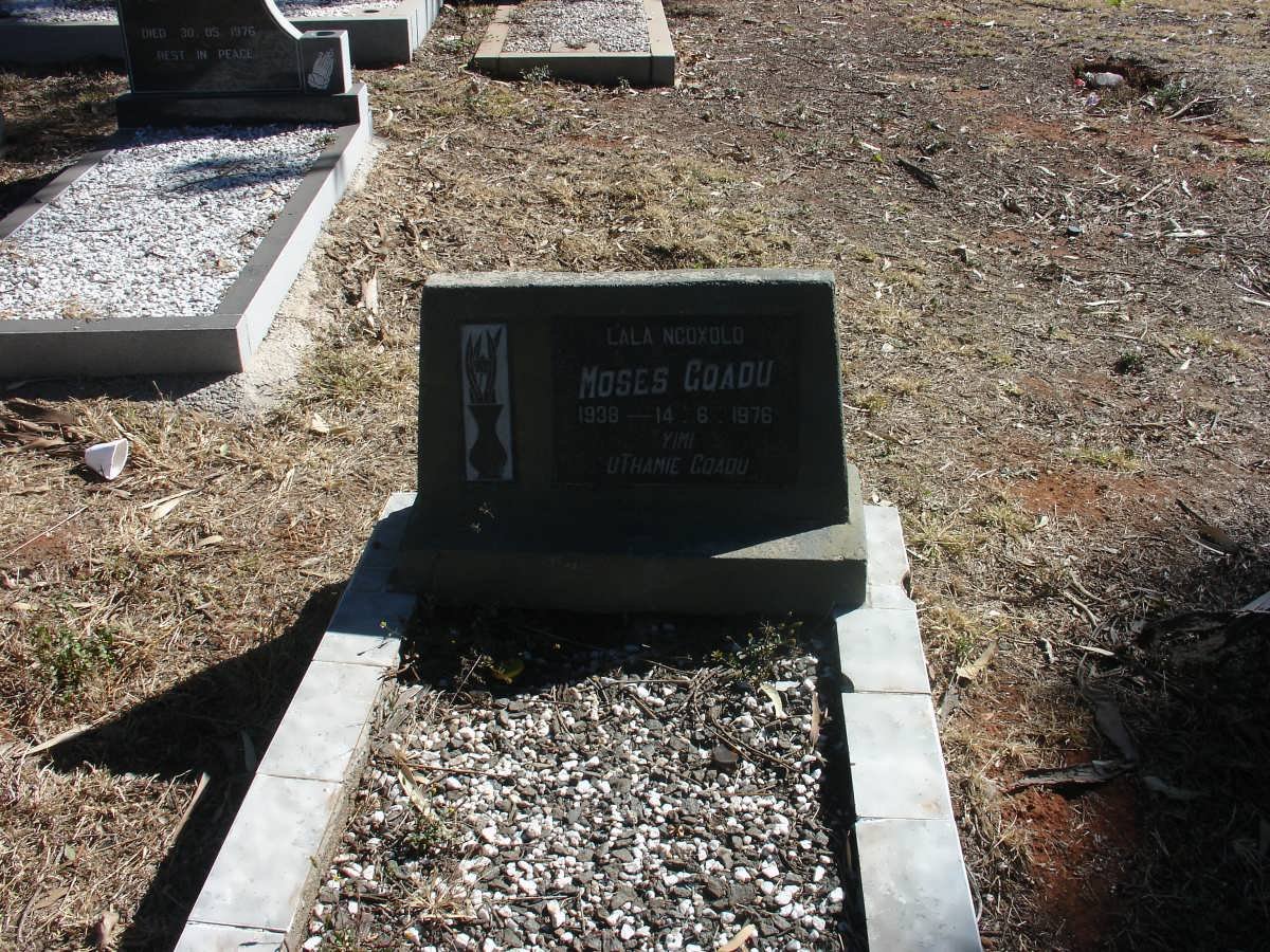 GOADU Moses 1938-1976