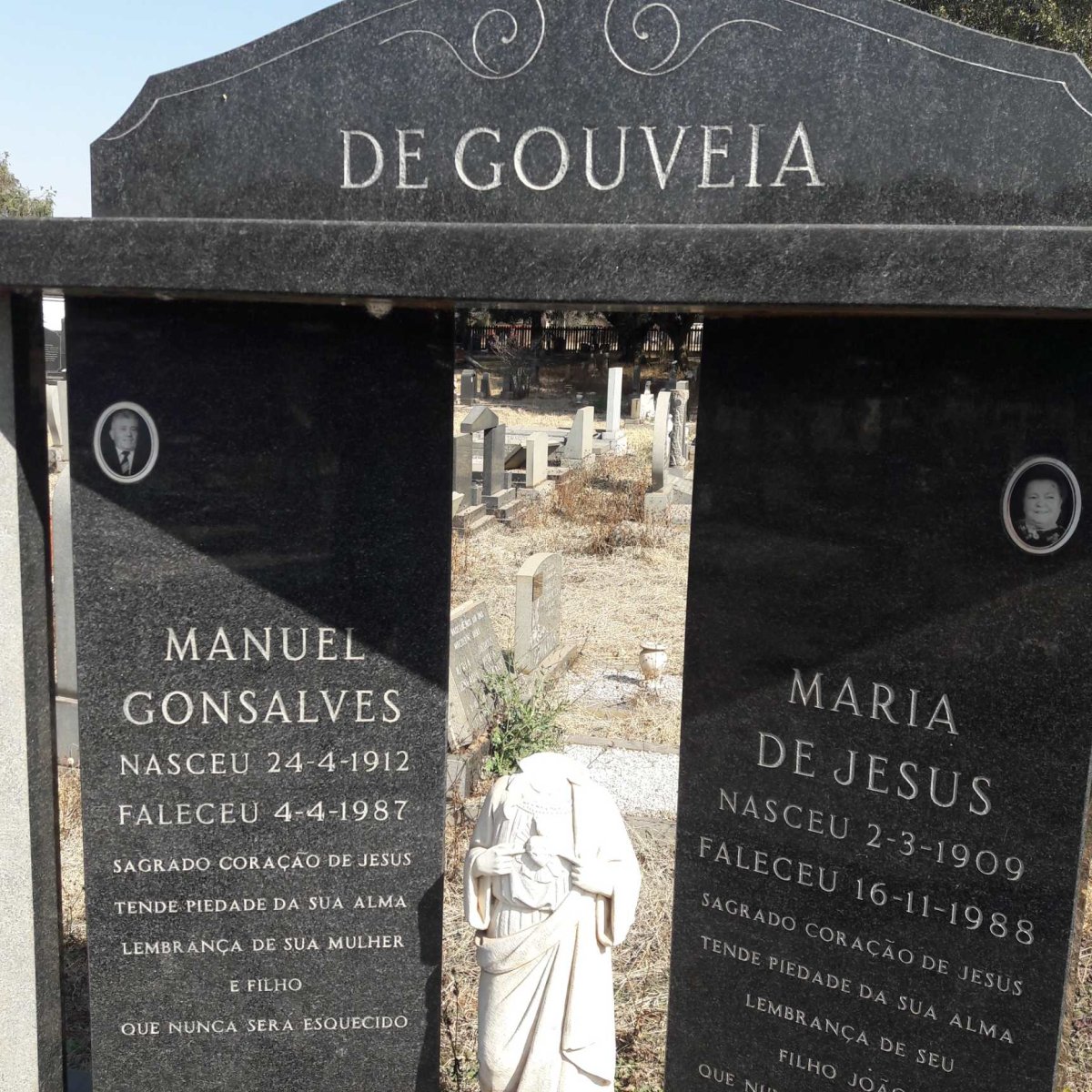GOUVEIA Manuel Gonsalves, de 1912-1987 &amp; Maria de Jesus 1909-1988