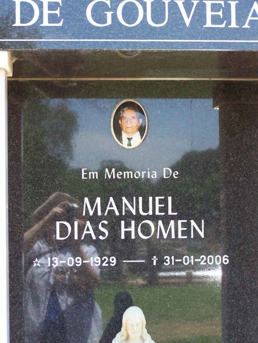 GOUVEIA Manuel Dias Homa, de 1929-2006