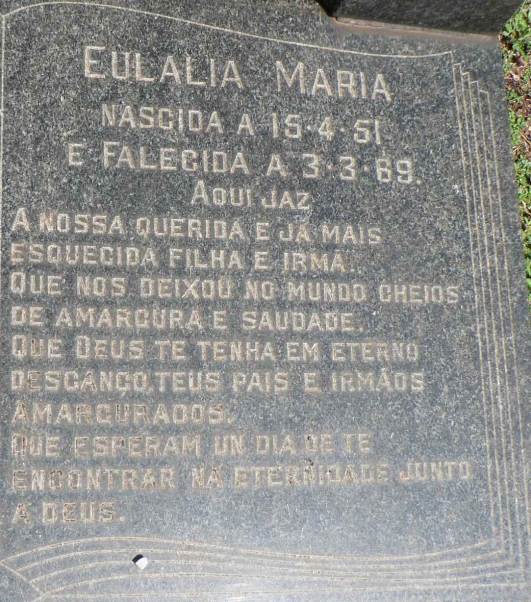 GOUVEIA Eulalia Maria 1951-1969