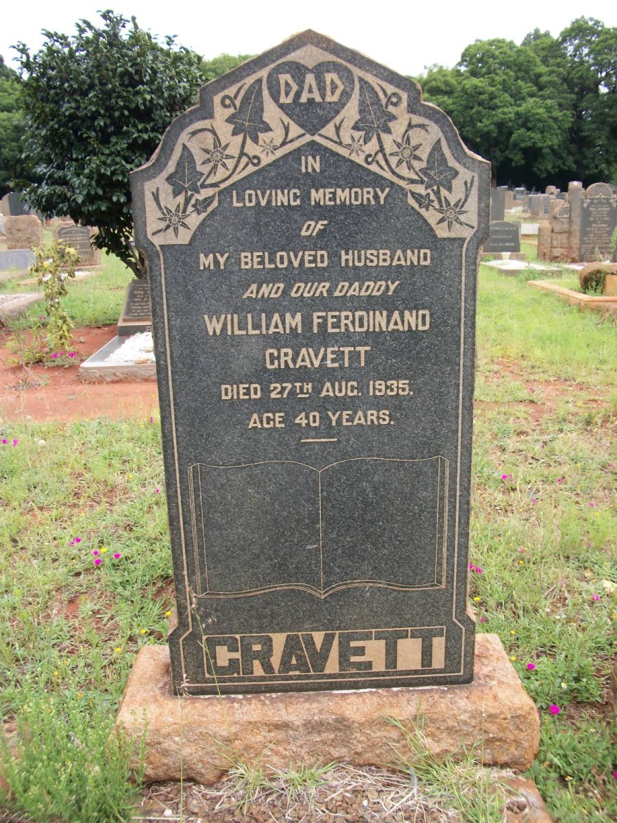 GRAVETT William Ferdinand -1935