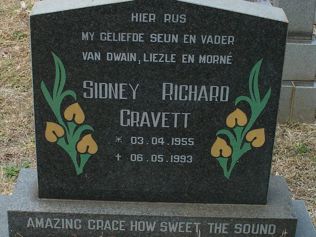 GRAVETT Sidney Richard 1955-1993