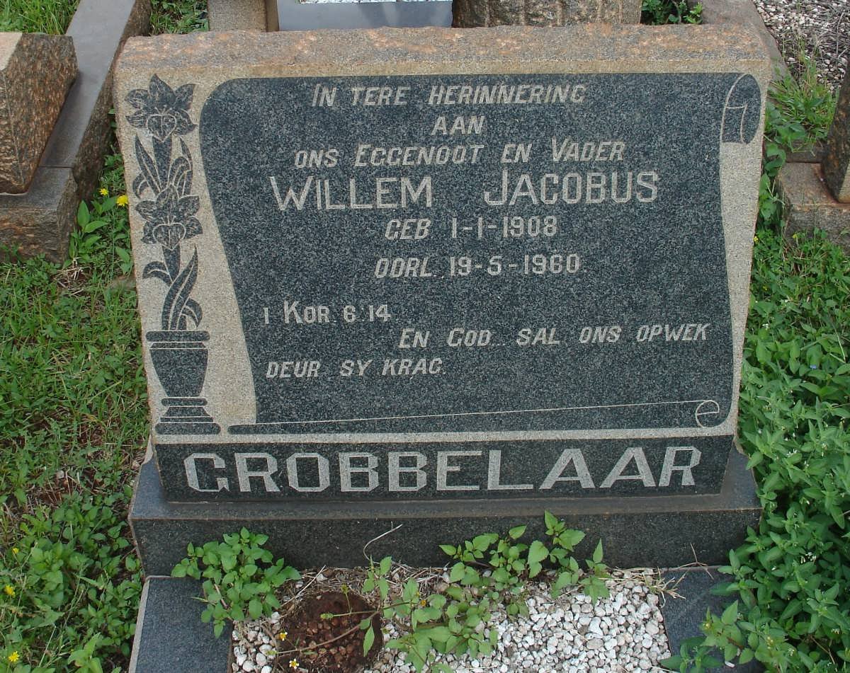 GROBBELAAR Willem Jacobus 1908-1960