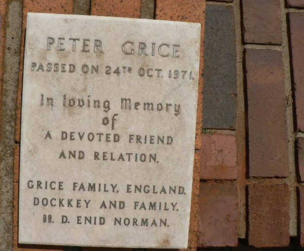 GRICE Peter -1971