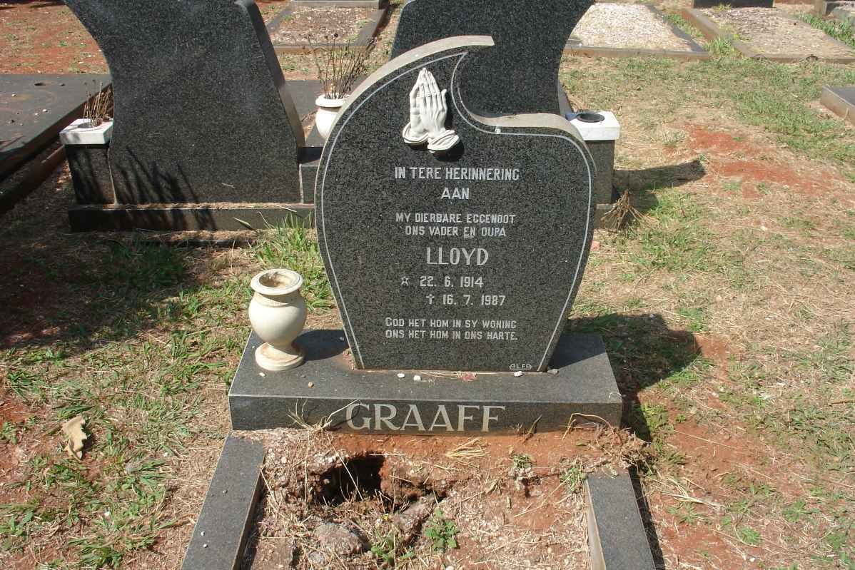 GRAAFF Lloyd 1914-1987
