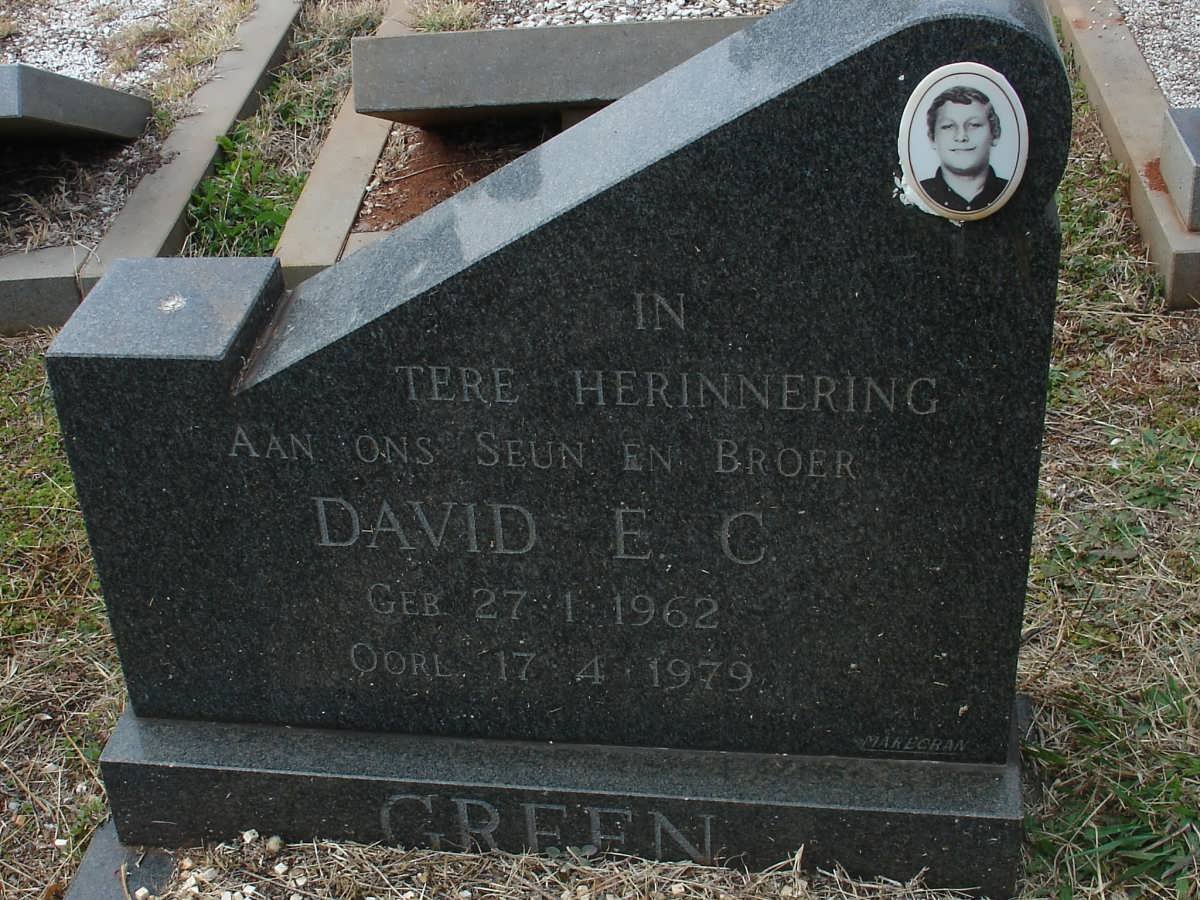 GREEN David E.C. 1962-1979
