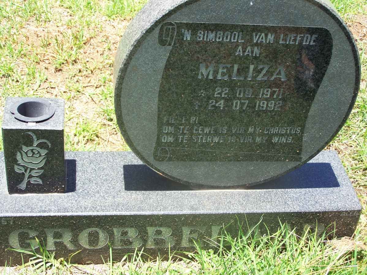 GROBBELAAR Meliza 1971-1992