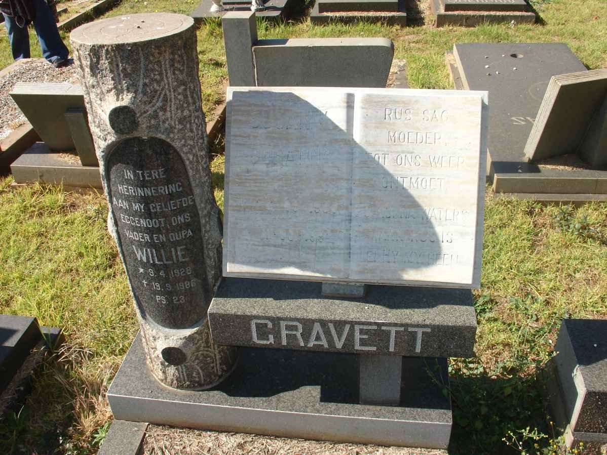 GRAVETT Willie 1928-1986 &amp; ?