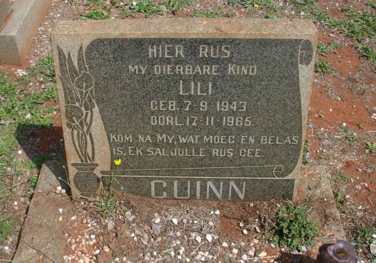 GUINN Lili 1943-1965