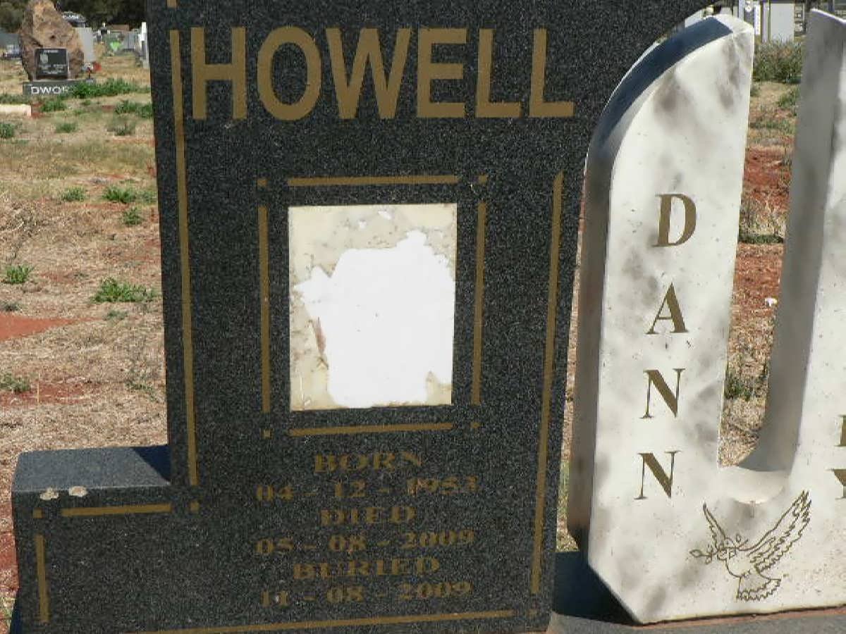HOWELL Daan Bently 1953-2009