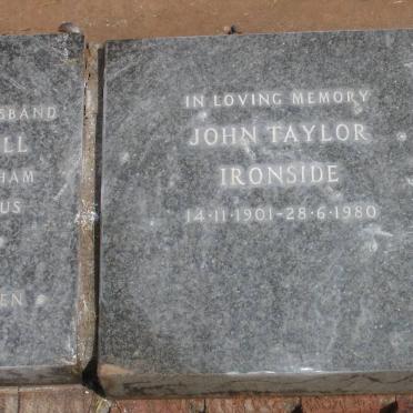 IRONSIDE John Taylor 1901-1980