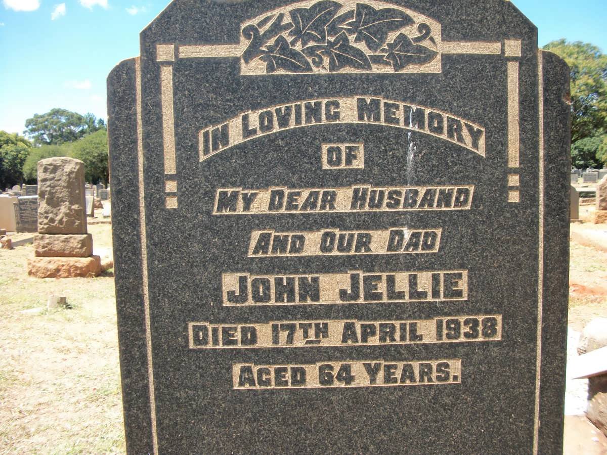 JELLIE John -1938