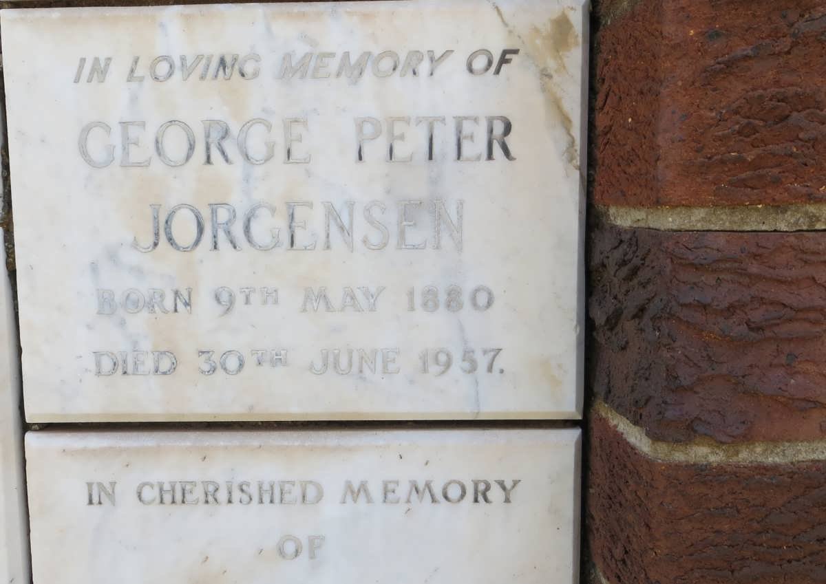 JORGENSEN George Peter 1880-1957