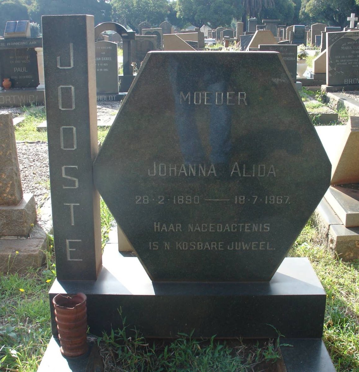 JOOSTE Johanna Alida 1890-1967