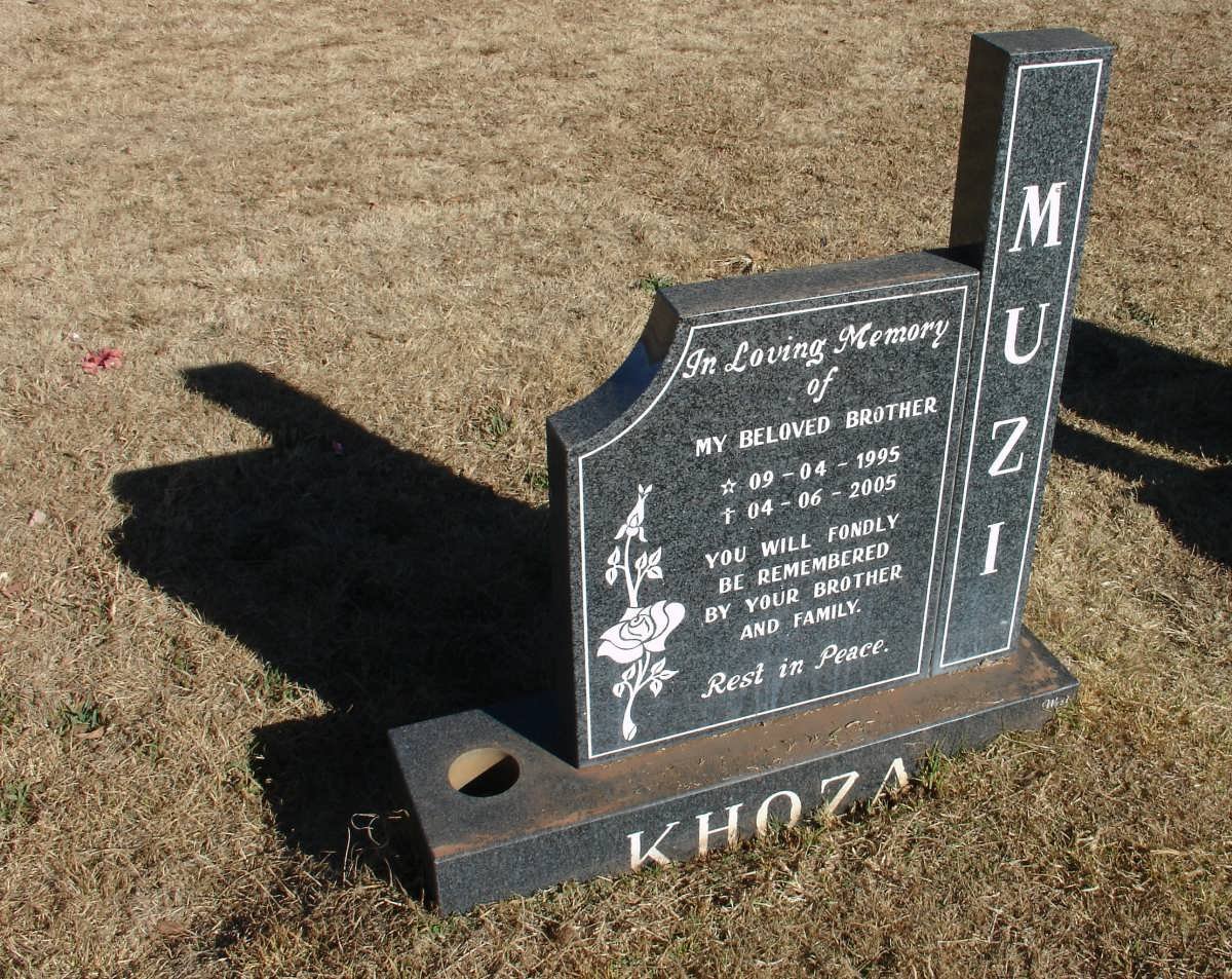 KHOZA Muzi 1995-2005