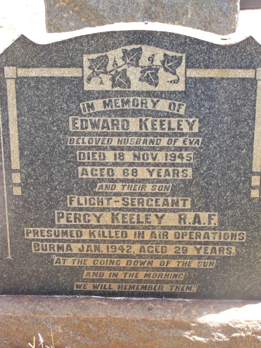 KEELEY Edward -1945 :: KEELEY Percy -1942