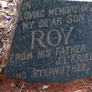 KRIEL Roy