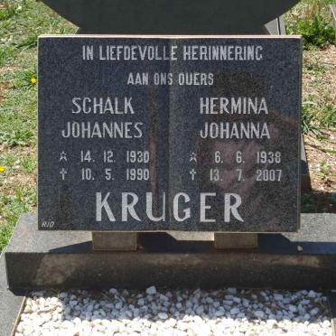 KRUGER Schalk Johannes 1930-1990 &amp; Hermina Johanna 1938-2007 :: KRUGER Joyce E. 1973-2001