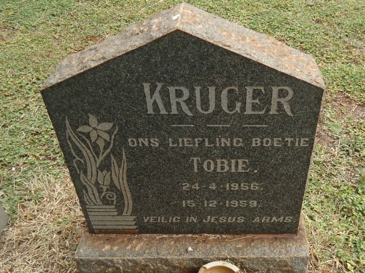 KRUGER Tobie 1956-1959