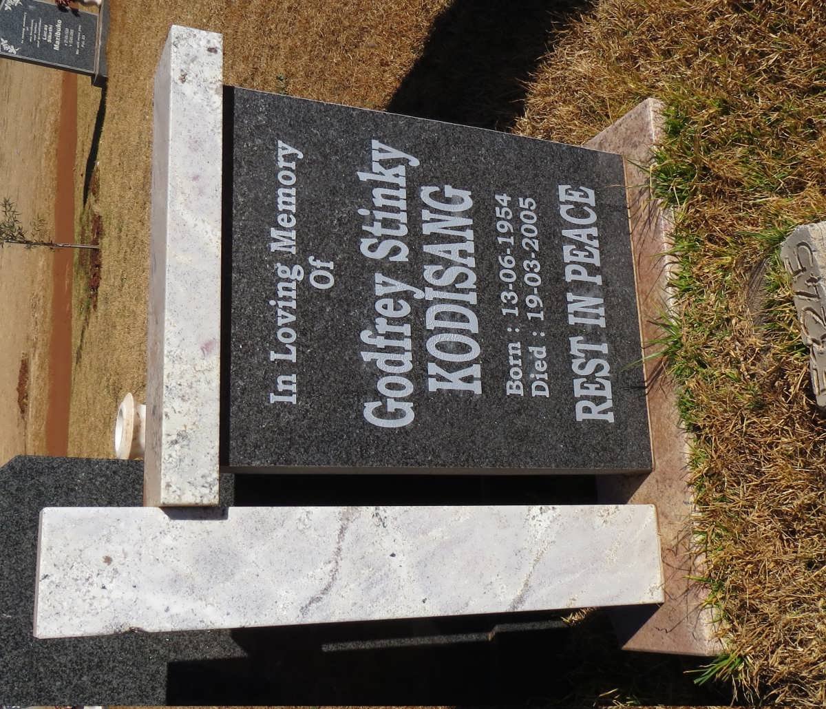 KODISANG Godfrey Stinky 1954-2005