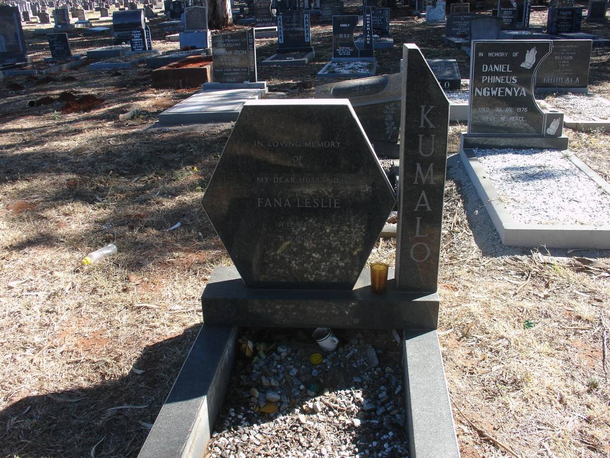 KUMALO Fana Leslie