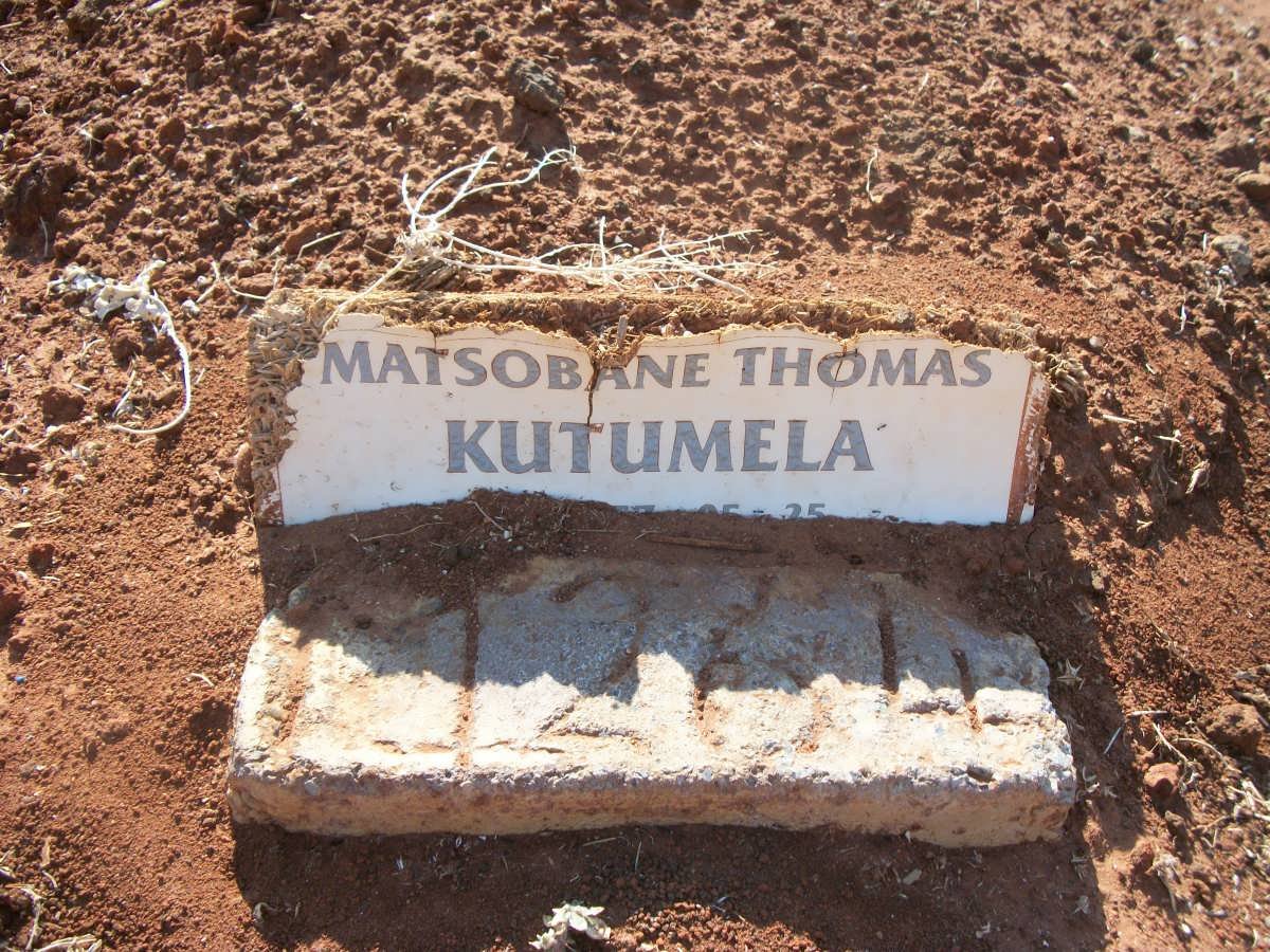KUTEMELA Matsobane Thomas