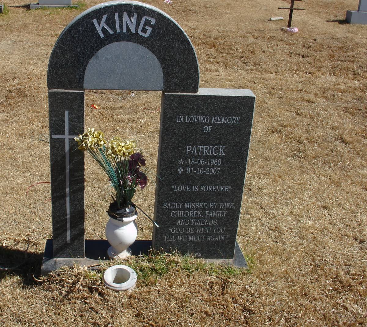 KING Patrick 1960-2007