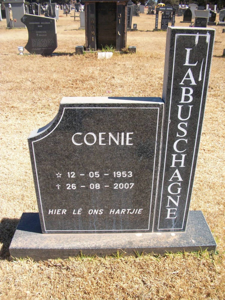 LABUSCHAGNE Coenie 1953-2007