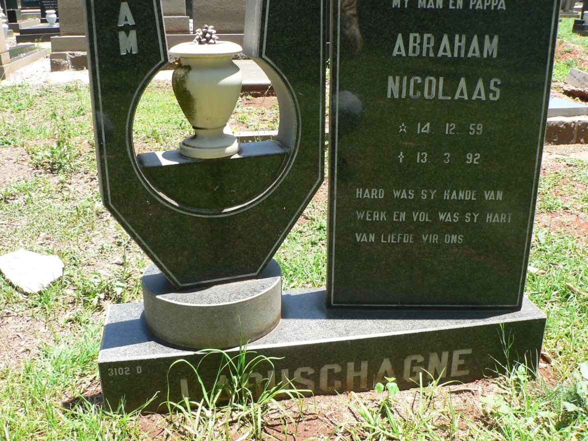 LABUSCHAGNE Abraham Nicolaas 1959-1992 [59-92]