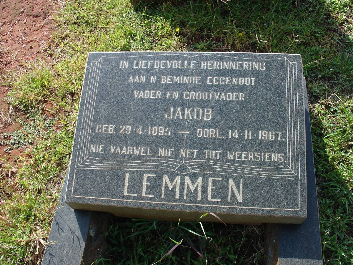 LEMMEN Jakob 1895-1967
