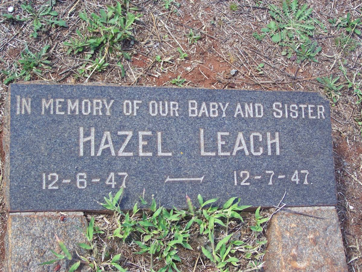 LEACH Hazel 1947-1947