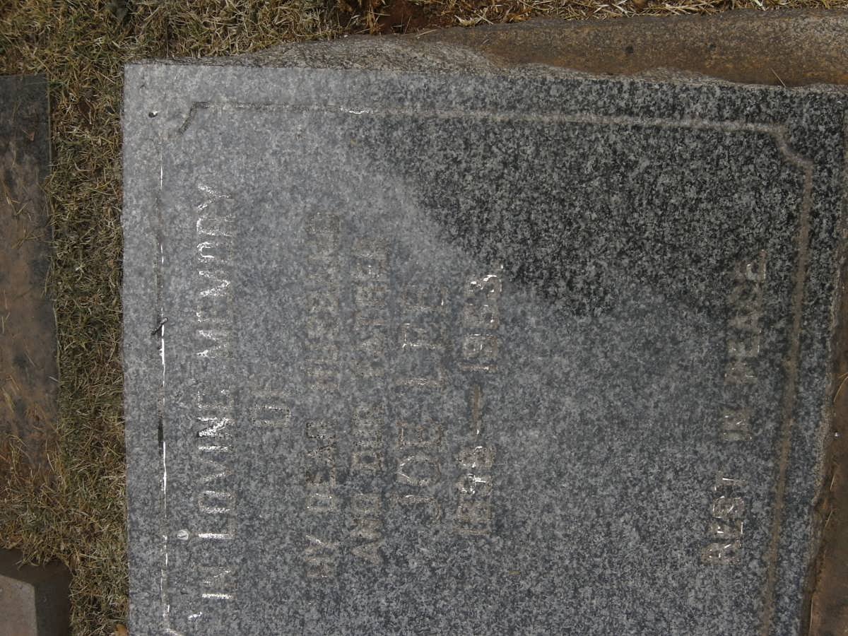 LEE Joe 1898-1963