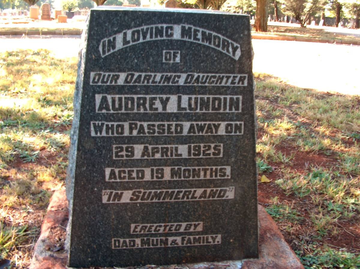 LUNDIN Audrey -1925
